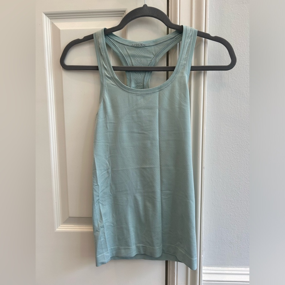 LULULEMON | blue swiftly tech tank top